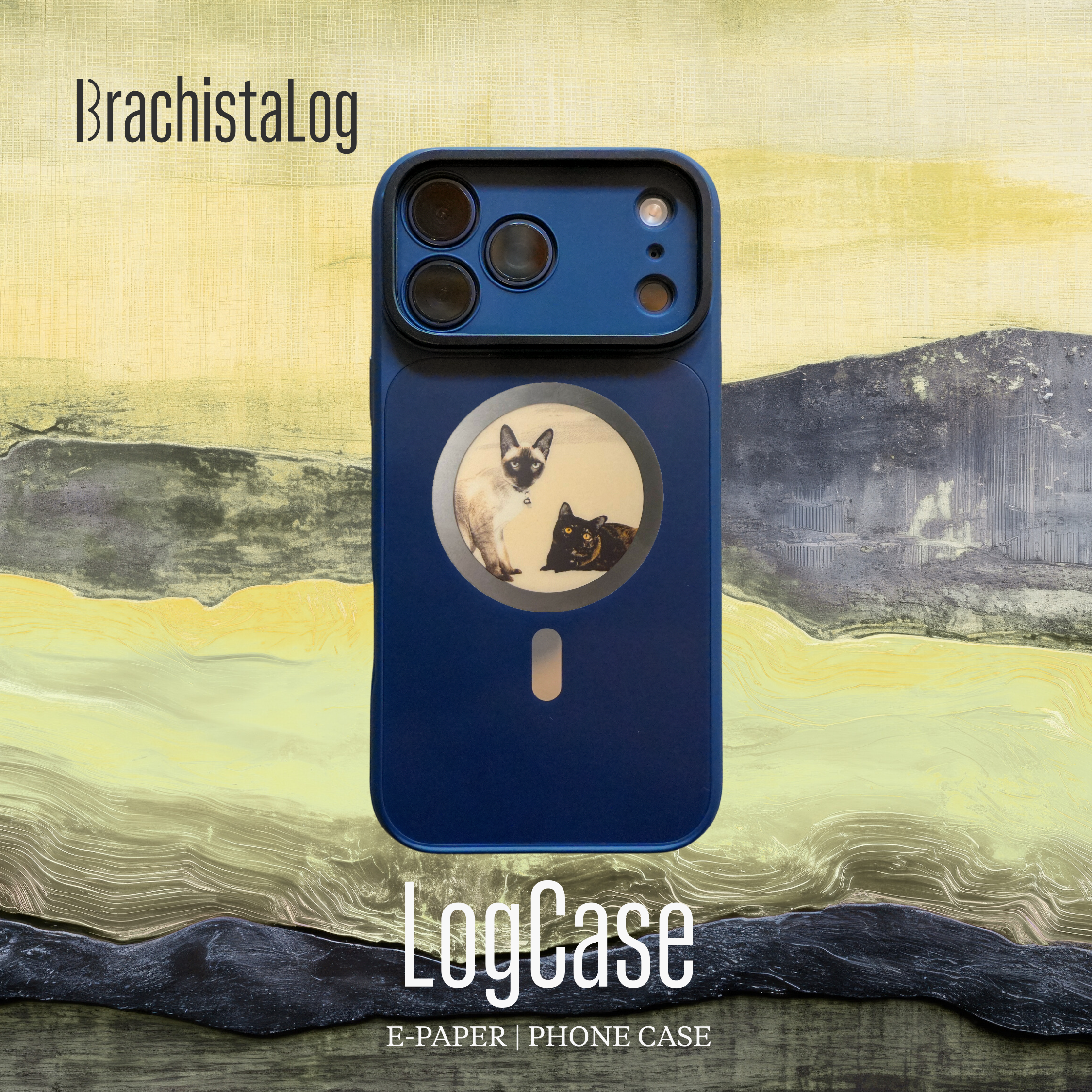 LogCase -C | E-Paper Smartphone Case