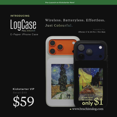 LogCase Full Colour — VIP Early Access (Kickstarter)