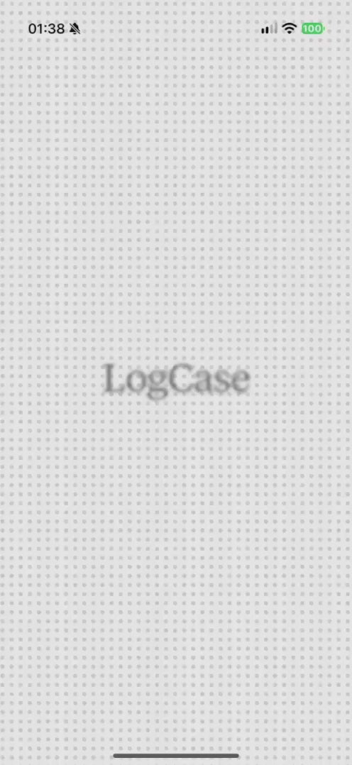 LogCase app: launch